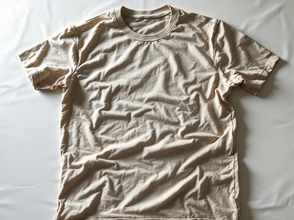 Cream Linen Dress - Before