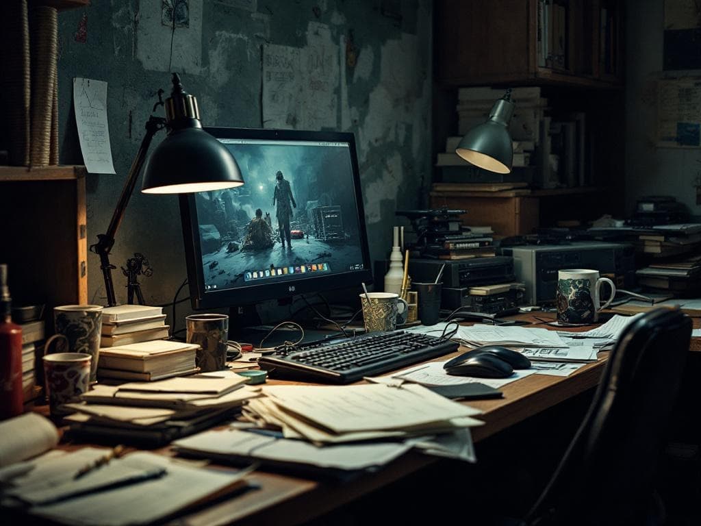 Standing Desk - Before