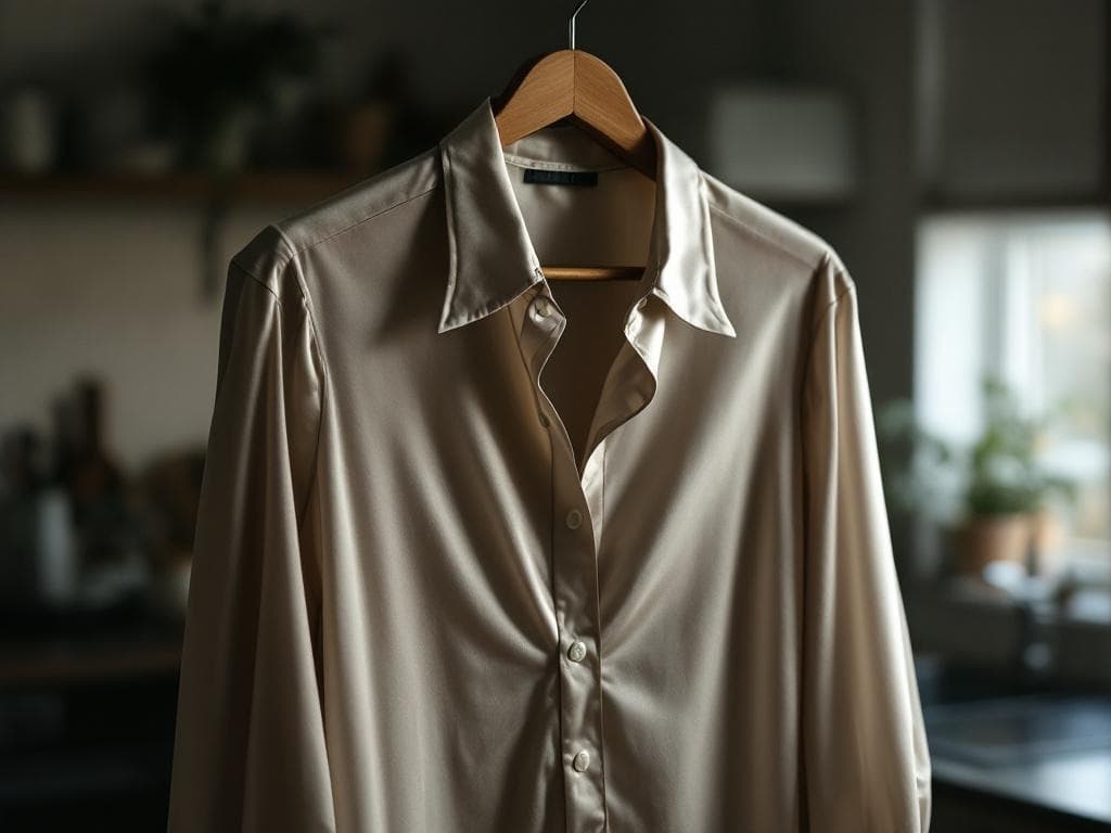 Silk Blouse - Before